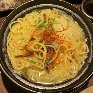 とり麺(炭火焼鳥 まさや 福島店)