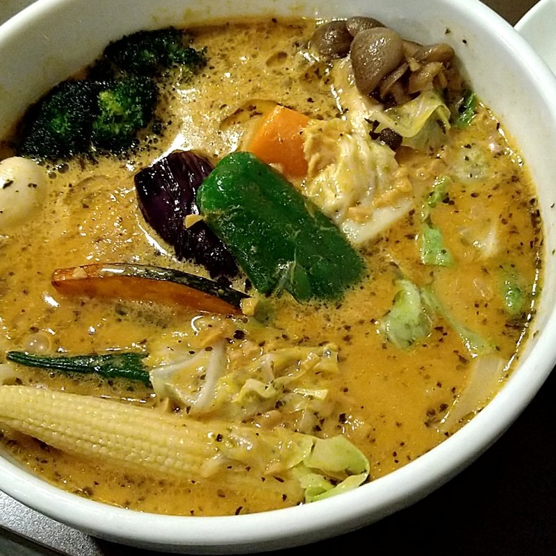 チキン野菜カリー（ブロッコリートッピング）(SOUP CURRY KING セントラル店

4.3

)