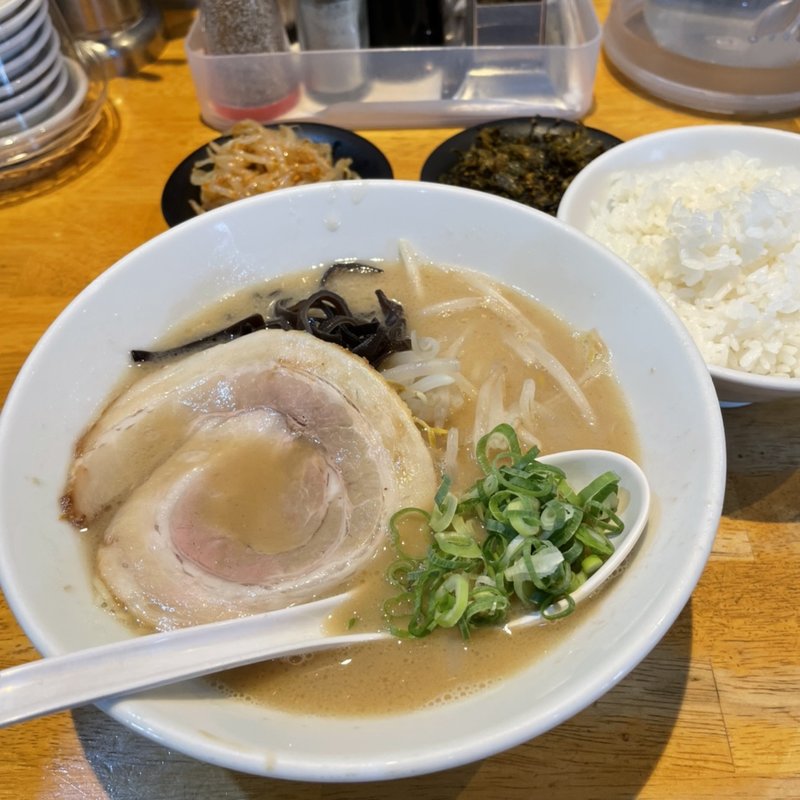 ラーメン+ご飯セット(博多味の蔵 広島矢野店 )