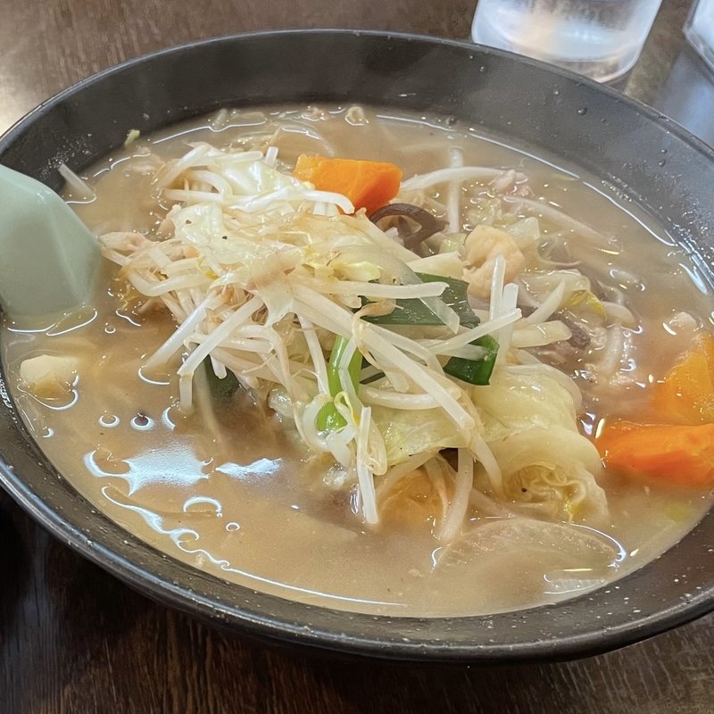 チャンポン（半炒飯チャンポンセット）(餃子園 （ギョウザエン）)