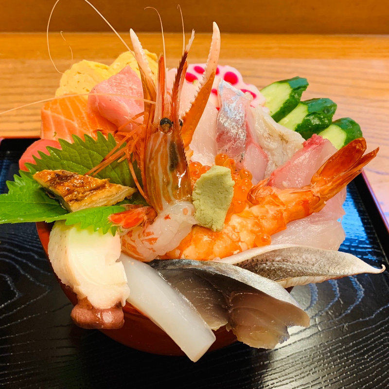能登朝市丼(寿司処 伸福 （すしどころ しんぷく）)