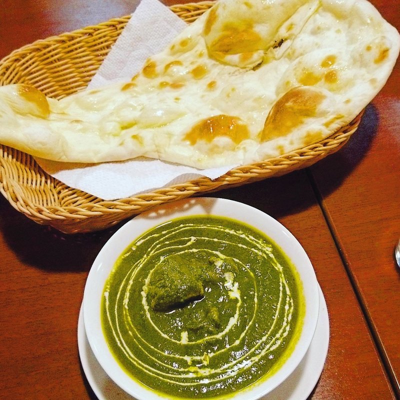 サグチキンカレー(DIYO スパイスダイニング手稲店

)