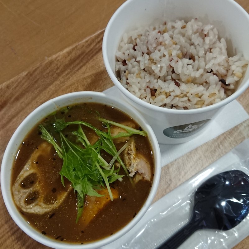 鶏だし薫る北海道スープカレー(北海道スープスタンド 新千歳空港店)