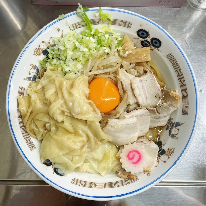 チャーシューワンタンメン油そば(中華そば みたか )