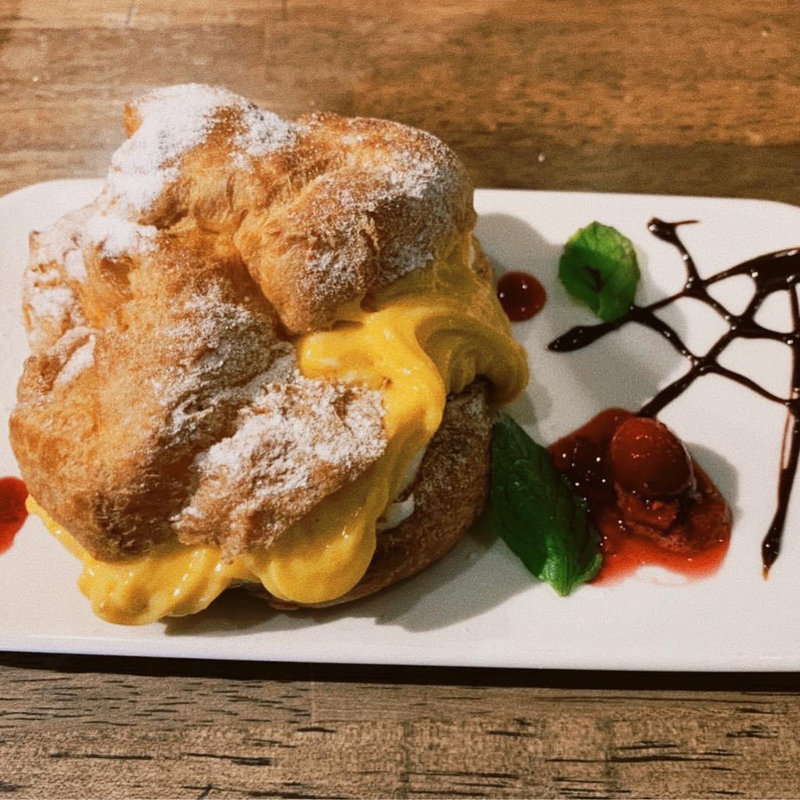 かぼちゃのシュークリーム(ラクレット×ラクレット)