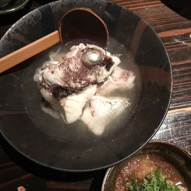 鯛のあらの酒蒸し(ミトキ （MITOKI）)