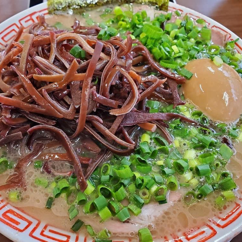 ねぎちゃーしゅーめん(博多長浜らーめん　もりや )