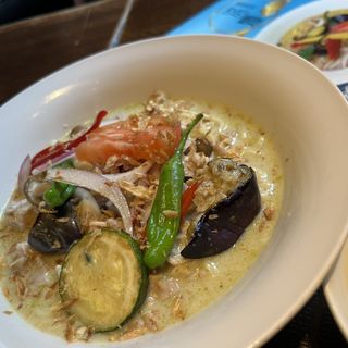 グリーンカレー麺(五香路 大手町店)
