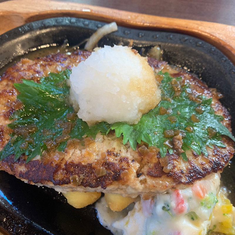 おろしそバーグディッシュ(びっくりドンキー 中葛西店)