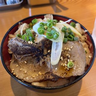 ネギチャーシュー丼(麺屋 かぐや)