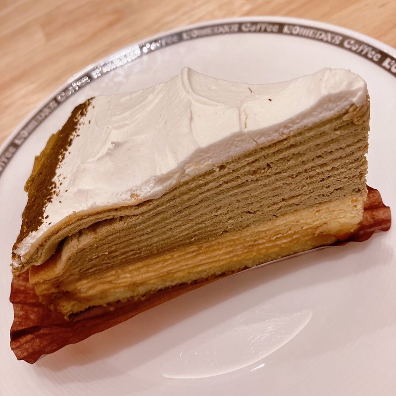 ミルクティーミルクレープ(コメダ珈琲店 吉祥寺ダイヤ街店 )