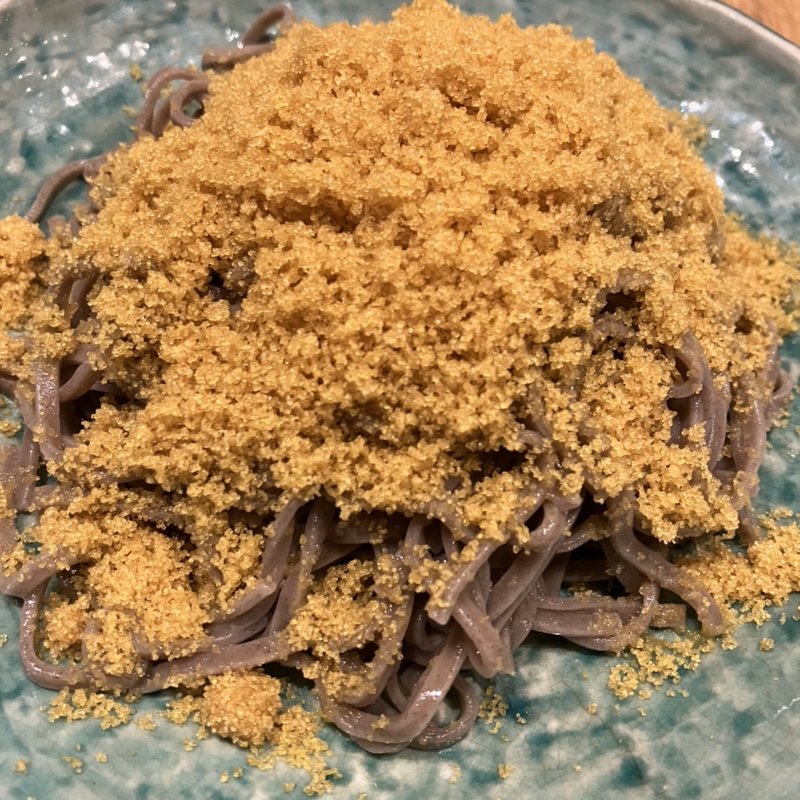 からすみそば(なかめのてっぺん 名古屋)