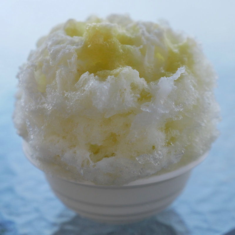 生メロン(蔵元八義の直営 天然氷のかき氷 道の駅はくしゅうエブリ前店)