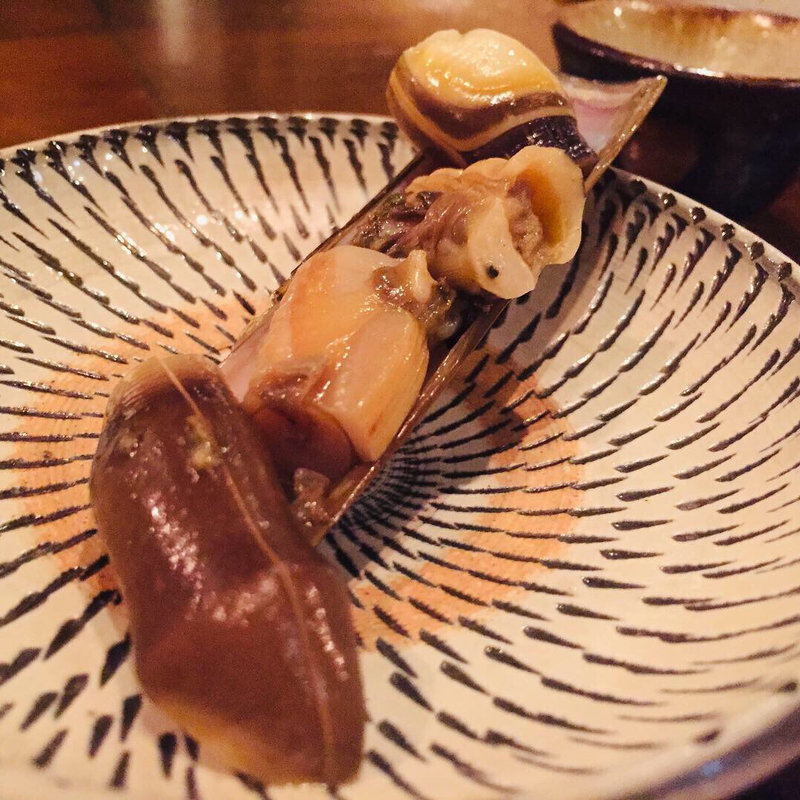 マテ貝焼き(九わ萬)