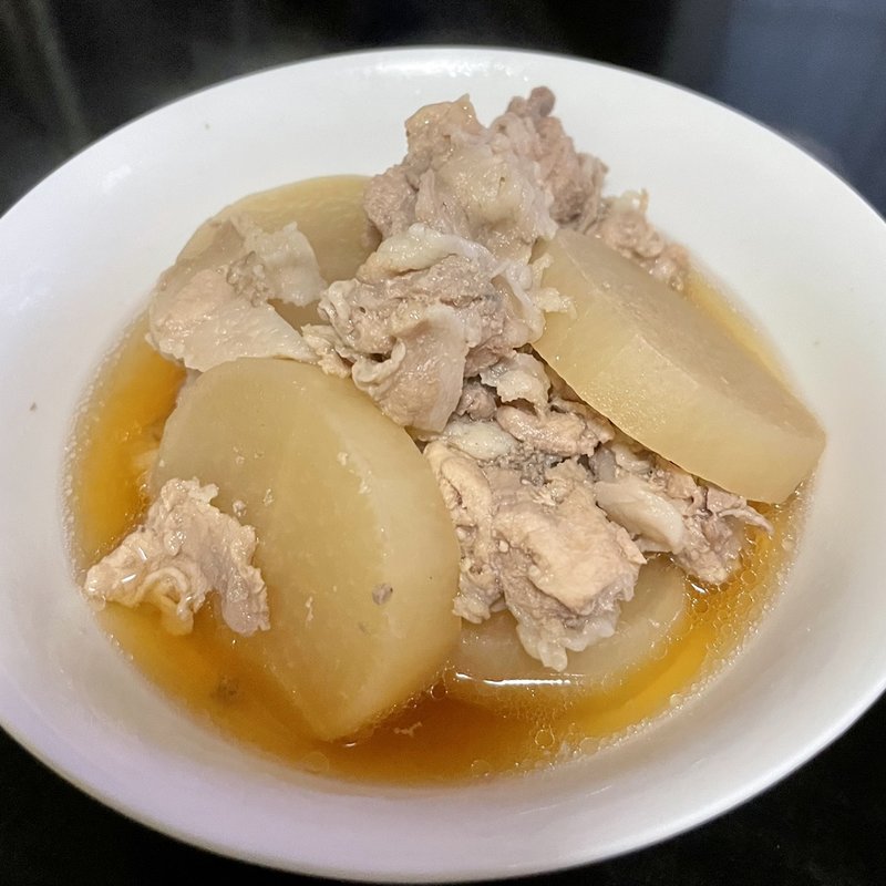 大根の煮物(自宅)