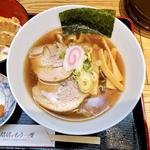 ラーメン(極太手打麺)レギュラー(牛乳屋食堂(期間限定出店)新横浜ラーメン博物館店)