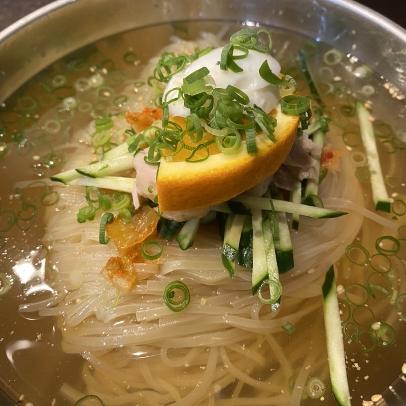 冷麺(炭火焼肉 大歓)