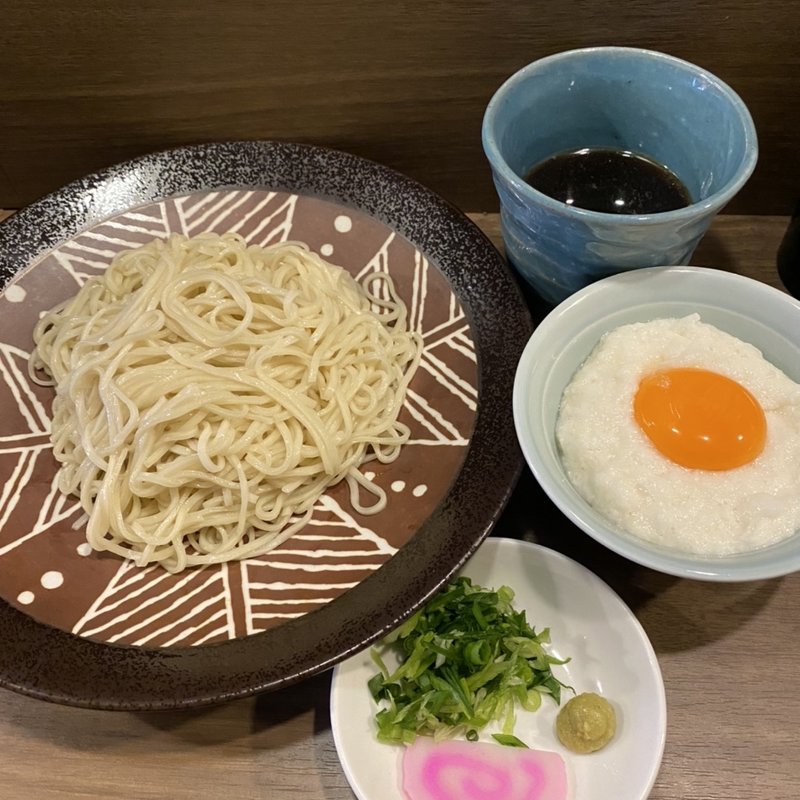 とろろもりそば(がふうあん )