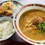 坦々麺セット(新大阪ゴルフクラブ レストラン )