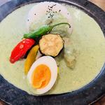 グリーンチキンカレー