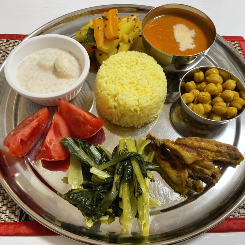 ネパールカレー(紅茶飲み放題付き)(ネパール雑貨と紅茶の店Shantea)