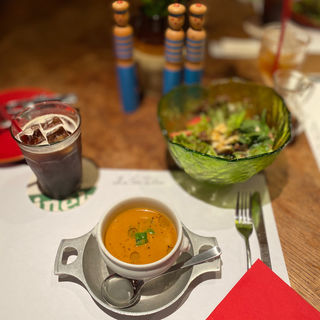 セット オマール海老の冷製ビスクスープ(La Fee Delice （ラ フェ デリース）)