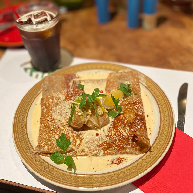 帆立とポワロー葱のガレット(La Fee Delice （ラ フェ デリース）)