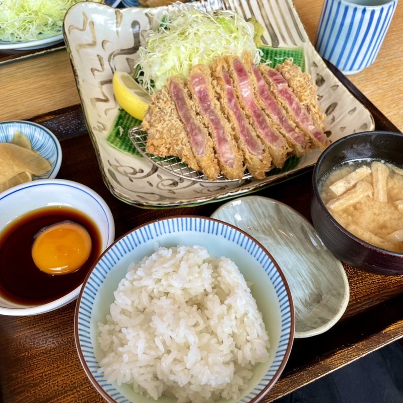 黒毛和牛カツレツ御膳(富士㐂 青葉台東急スクエア店)