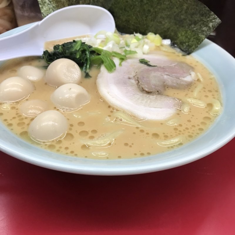 味噌ラーメン　（ウズラトッピング）(壱七家立川店 )