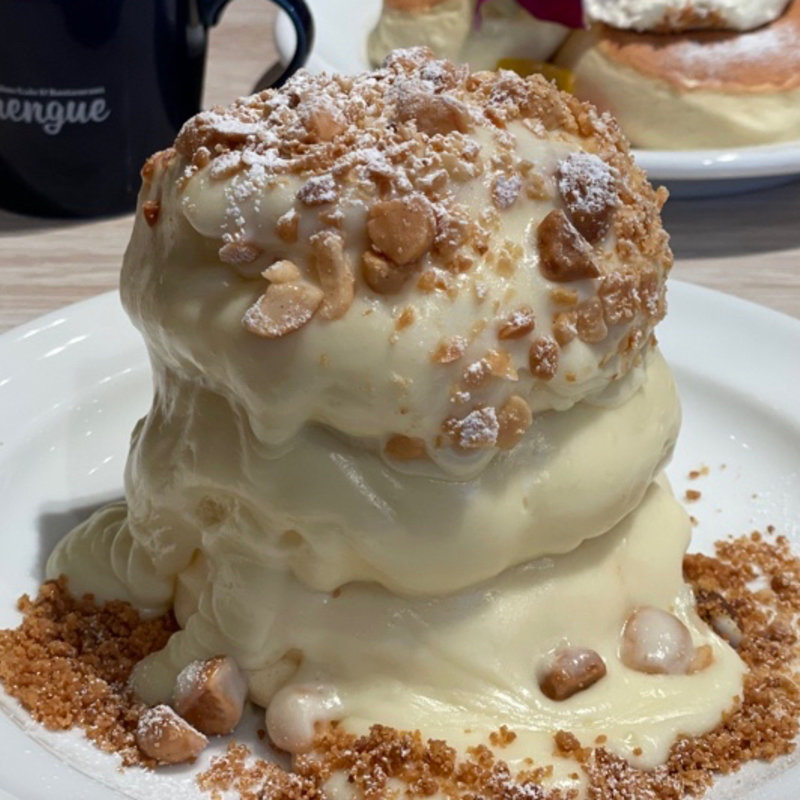 マカダミアナッツクリームパンケーキ(メレンゲ たまプラーザ店)