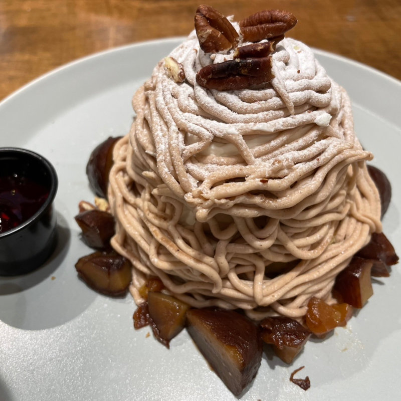 モンブランパンケーキ(J.S. PANCAKE CAFE 町田モディ店)