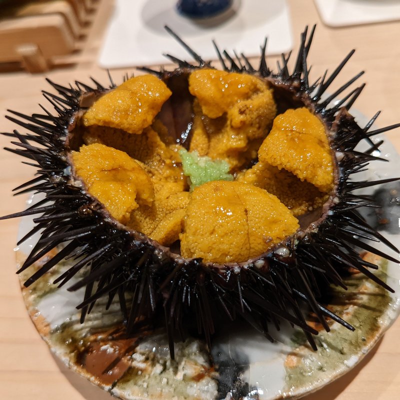 岩手産ウニ(鮨つぐ)