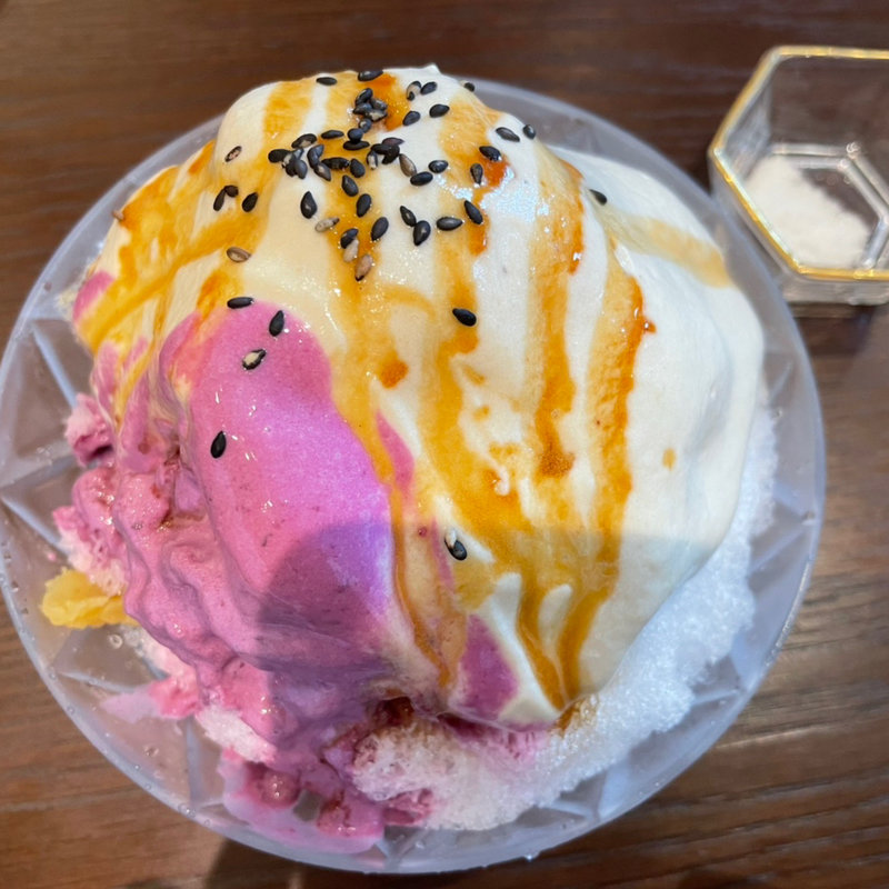 かき氷　さつまいも(haishop cafe)