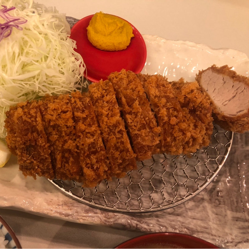 特ひれかつ定食(とんかつ檍 浅草橋店)