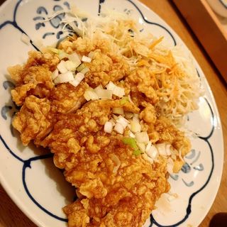 揚げ鶏の香味だれ定食(五穀 イオンモール福岡店)