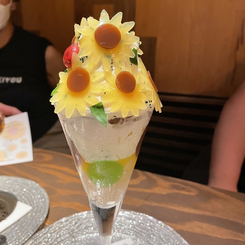 ひまわり山(夜パフェ専門店 パフェテリア パル)