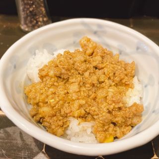 ちょいキーマカレー丼(特級鶏蕎麦龍介もてぎ)