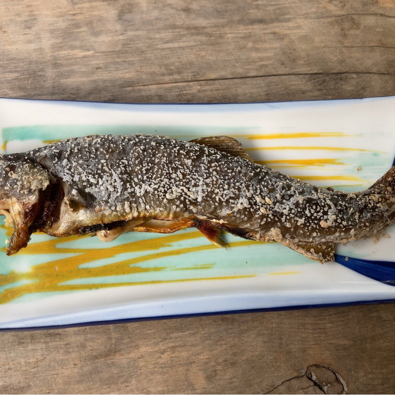 岩魚の塩焼き(嘉門次小屋 （カモンジゴヤ）)