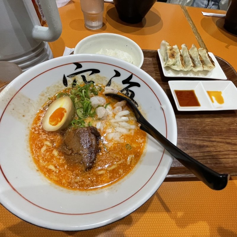 エビとんこつラーメン(遊食 空海 )