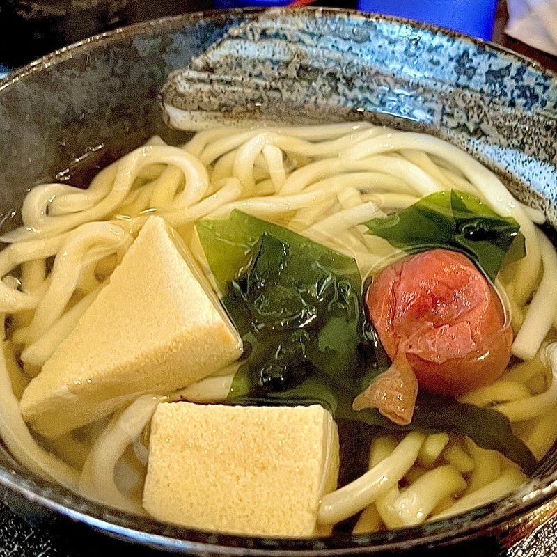 紀州梅入りうどん 高野豆腐入り(西利 )