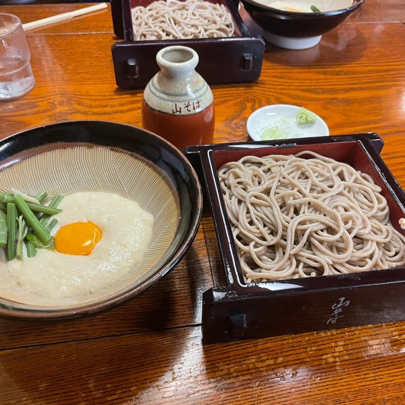 とろろそば(山そば )