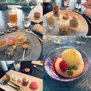 夏のアフタヌーンティー Peach & Milk(Dining&Bar TABLE9TOKYO)
