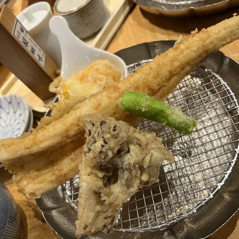 穴子天ぷらめし(日本橋 天ぷらめし 金子半之助 日本橋店)