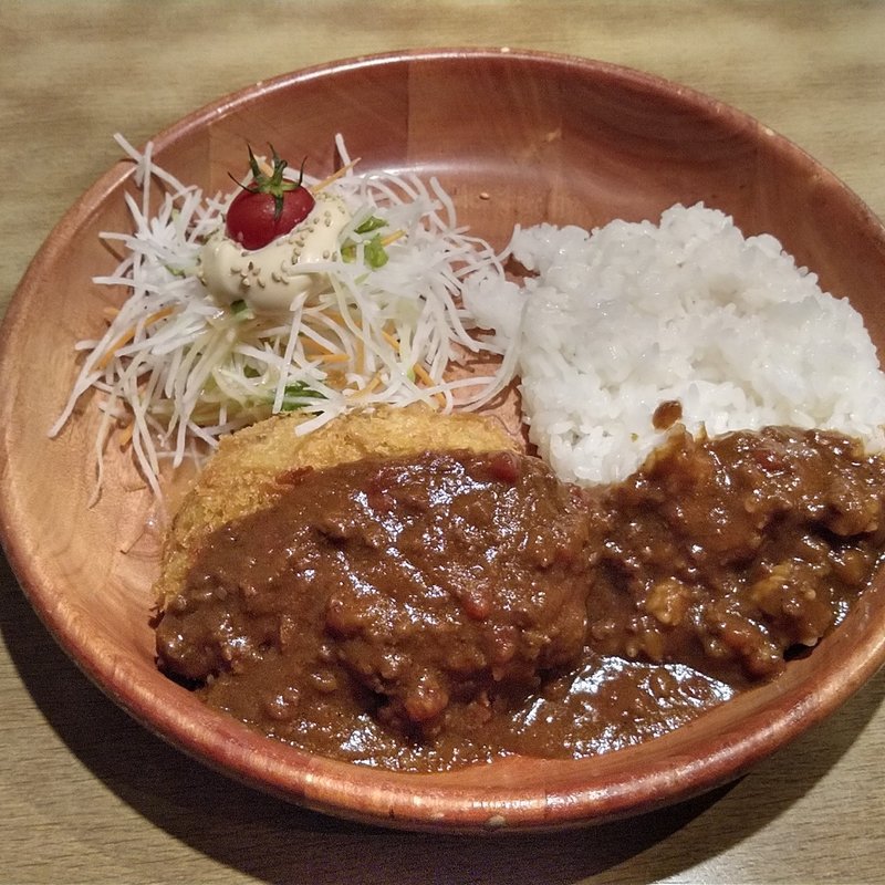 メンチカツカリーディッシュ(びっくりドンキー 一関店 )