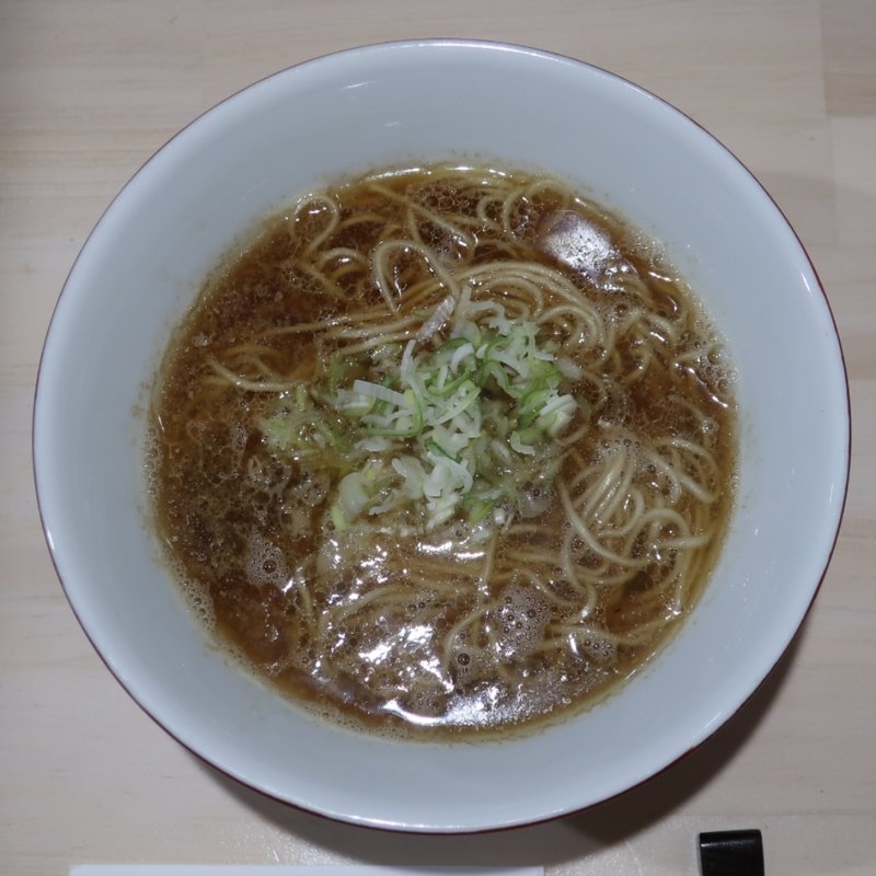 かけ中華そば(ネギのみ)(麺屋一途)