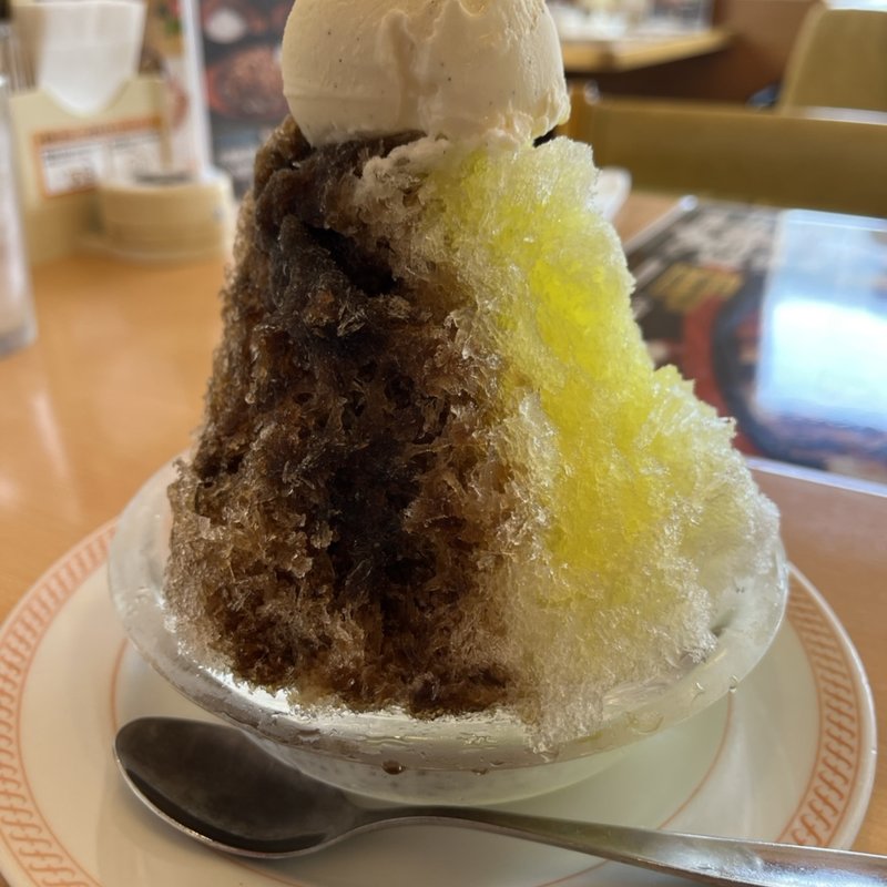 ヒカル考案　冗談抜きで旨いかき氷(ジョイフル 上尾店)