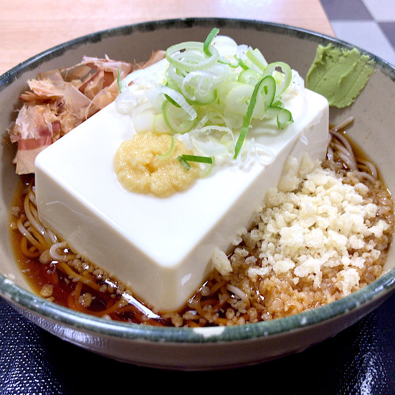 豆腐一丁そば(名代 箱根そば 喜多見店)