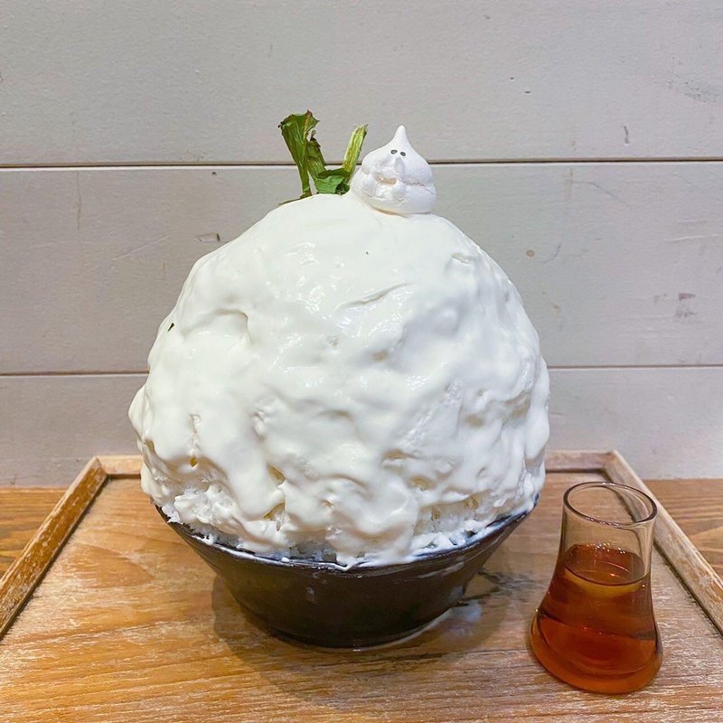 かぶのフルーツ大福氷(氷おばけ)