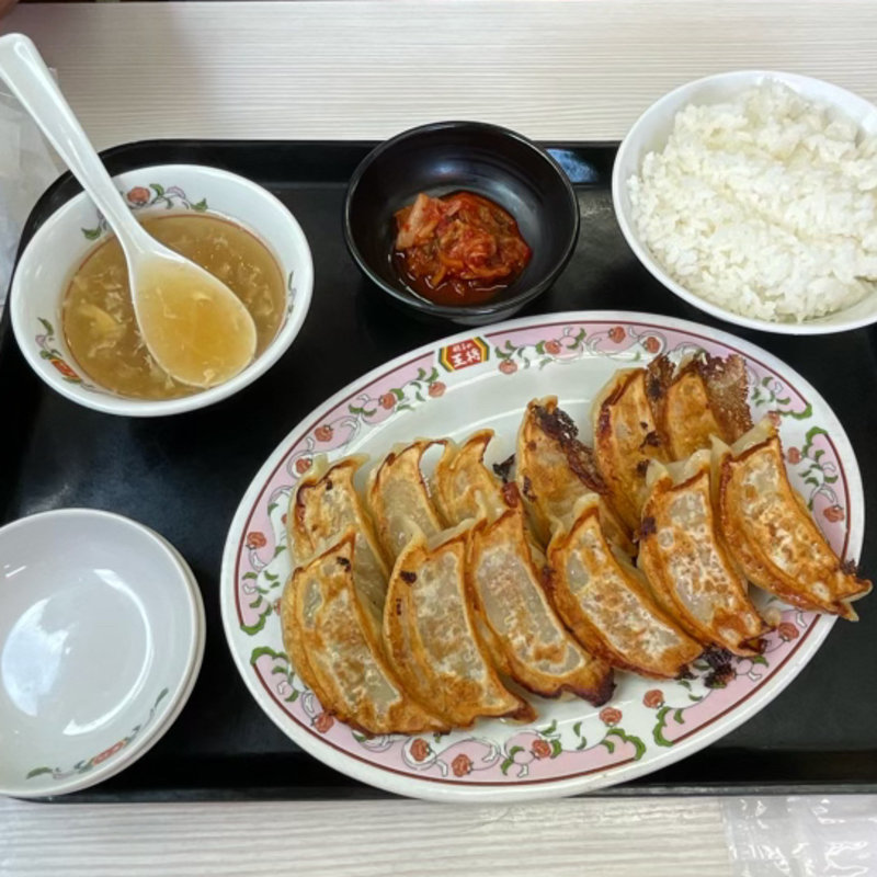 餃子定食 ダブル(餃子の王将 甲府国母店 )