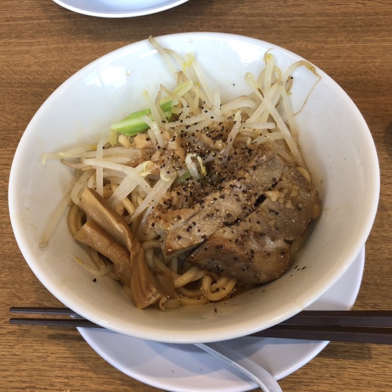 極太系まぜそば 小麦のチカラ(キラメキノトリ 東大阪花園店)